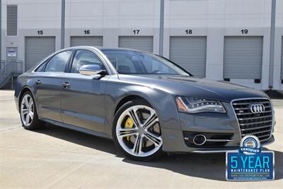 2013 Audi S8 4.0T QUATTRO TOP LOADED NAV BK/CAM HTD/AC SEATS   - Photo 1 - Stafford, TX 77477