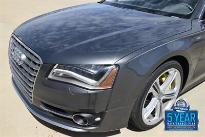 2013 Audi S8 4.0T QUATTRO TOP LOADED NAV BK/CAM HTD/AC SEATS   - Photo 10 - Stafford, TX 77477