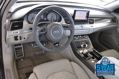 2013 Audi S8 4.0T QUATTRO TOP LOADED NAV BK/CAM HTD/AC SEATS   - Photo 30 - Stafford, TX 77477