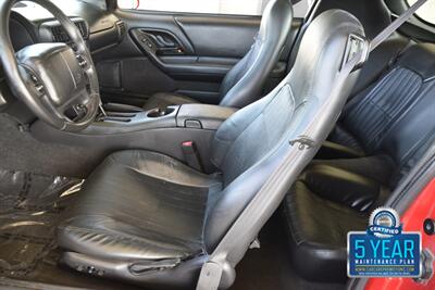 2002 Chevrolet Camaro Z28 COUPE AUTOMATIC LTHR LOW MILES FRESH TRADE IN   - Photo 25 - Stafford, TX 77477