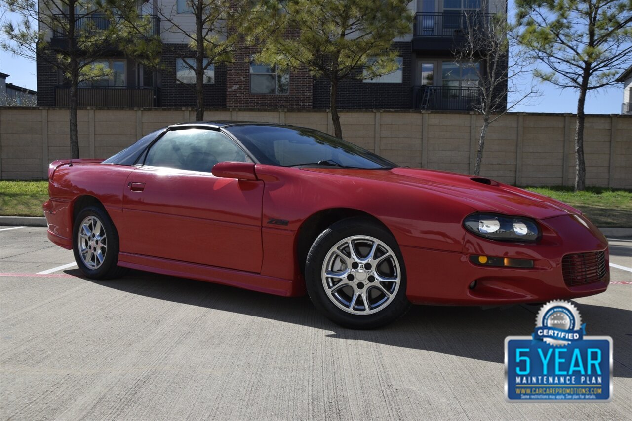 2002 Chevrolet Camaro Z28 COUPE AUTOMATIC LTHR LOW MILES FRESH TRADE IN   - Photo 1 - Stafford, TX 77477