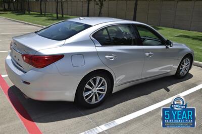 2014 INFINITI Q50 PREMIUM NAV ROOF BK/CAM HTD STS HWY MILE NEW TRADE   - Photo 15 - Stafford, TX 77477