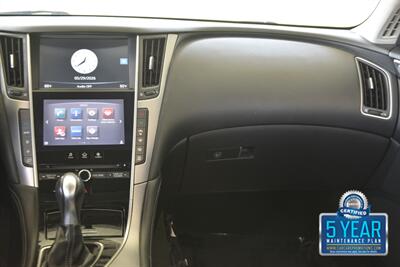 2014 INFINITI Q50 PREMIUM NAV ROOF BK/CAM HTD STS HWY MILE NEW TRADE   - Photo 26 - Stafford, TX 77477