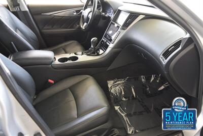 2014 INFINITI Q50 PREMIUM NAV ROOF BK/CAM HTD STS HWY MILE NEW TRADE   - Photo 33 - Stafford, TX 77477
