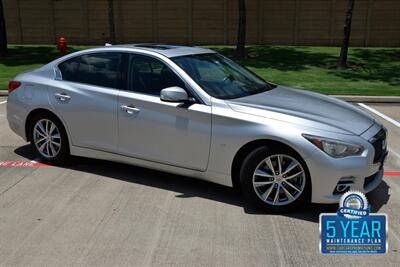 2014 INFINITI Q50 PREMIUM NAV ROOF BK/CAM HTD STS HWY MILE NEW TRADE   - Photo 41 - Stafford, TX 77477