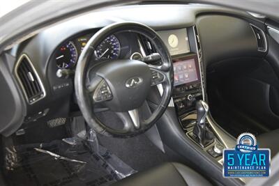 2014 INFINITI Q50 PREMIUM NAV ROOF BK/CAM HTD STS HWY MILE NEW TRADE   - Photo 30 - Stafford, TX 77477
