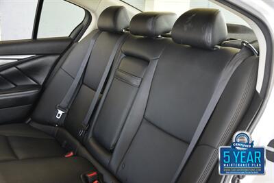 2014 INFINITI Q50 PREMIUM NAV ROOF BK/CAM HTD STS HWY MILE NEW TRADE   - Photo 36 - Stafford, TX 77477