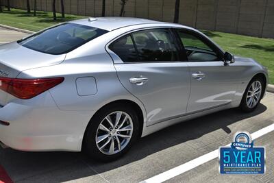 2014 INFINITI Q50 PREMIUM NAV ROOF BK/CAM HTD STS HWY MILE NEW TRADE   - Photo 17 - Stafford, TX 77477