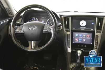 2014 INFINITI Q50 PREMIUM NAV ROOF BK/CAM HTD STS HWY MILE NEW TRADE   - Photo 25 - Stafford, TX 77477