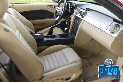 2008 Ford Mustang GT PREMIUM 5SPD MANUAL LTHR PREM WHLS FRESH TRADE   - Photo 28 - Stafford, TX 77477