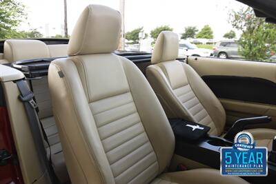 2008 Ford Mustang GT PREMIUM 5SPD MANUAL LTHR PREM WHLS FRESH TRADE   - Photo 30 - Stafford, TX 77477