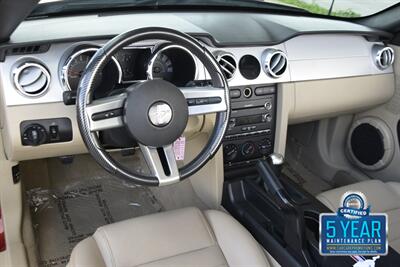 2008 Ford Mustang GT PREMIUM 5SPD MANUAL LTHR PREM WHLS FRESH TRADE   - Photo 25 - Stafford, TX 77477