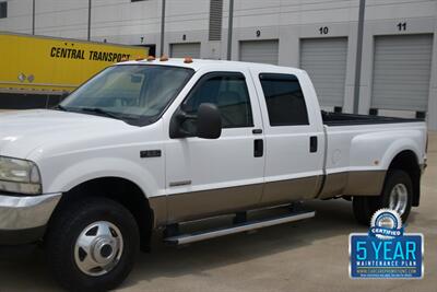 2004 Ford F-350 SUPER DUTY LARIAT CREW DIESEL 4X4 DUALLY NEW TRADE   - Photo 7 - Stafford, TX 77477