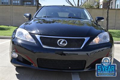 2010 Lexus IS 250 CONVERTIBLE NAV HTD SEATS NEW CAR TRADE NICE   - Photo 3 - Stafford, TX 77477