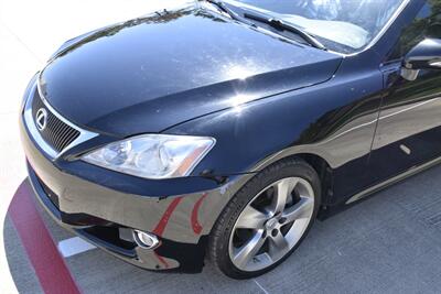 2010 Lexus IS 250 CONVERTIBLE NAV HTD SEATS NEW CAR TRADE NICE   - Photo 12 - Stafford, TX 77477