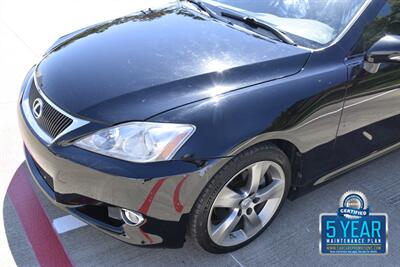 2010 Lexus IS 250 CONVERTIBLE NAV HTD SEATS NEW CAR TRADE NICE   - Photo 12 - Stafford, TX 77477