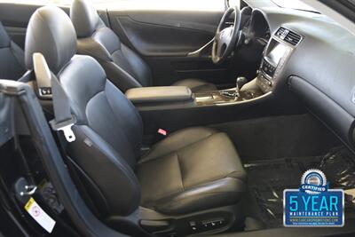 2010 Lexus IS 250 CONVERTIBLE NAV HTD SEATS NEW CAR TRADE NICE   - Photo 29 - Stafford, TX 77477