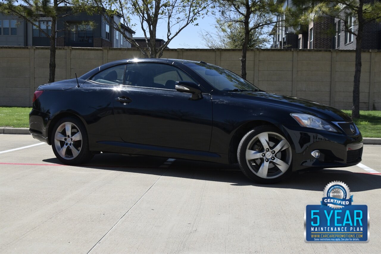 2010 Lexus IS 250 CONVERTIBLE NAV HTD SEATS NEW CAR TRADE NICE   - Photo 1 - Stafford, TX 77477