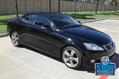 2010 Lexus IS 250 CONVERTIBLE NAV HTD SEATS NEW CAR TRADE NICE   - Photo 4 - Stafford, TX 77477