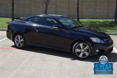 2010 Lexus IS 250 CONVERTIBLE NAV HTD SEATS NEW CAR TRADE NICE   - Photo 24 - Stafford, TX 77477