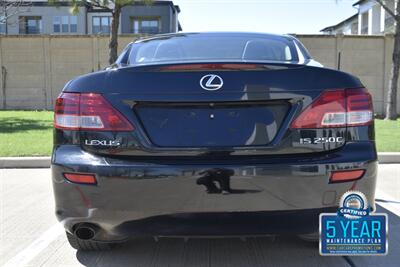 2010 Lexus IS 250 CONVERTIBLE NAV HTD SEATS NEW CAR TRADE NICE   - Photo 22 - Stafford, TX 77477