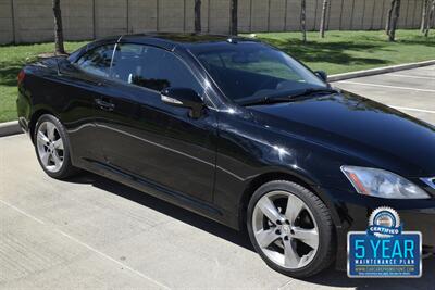 2010 Lexus IS 250 CONVERTIBLE NAV HTD SEATS NEW CAR TRADE NICE   - Photo 5 - Stafford, TX 77477