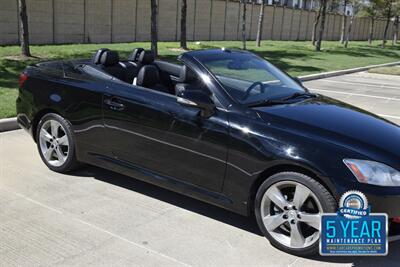 2010 Lexus IS 250 CONVERTIBLE NAV HTD SEATS NEW CAR TRADE NICE   - Photo 8 - Stafford, TX 77477