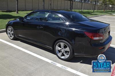 2010 Lexus IS 250 CONVERTIBLE NAV HTD SEATS NEW CAR TRADE NICE   - Photo 15 - Stafford, TX 77477