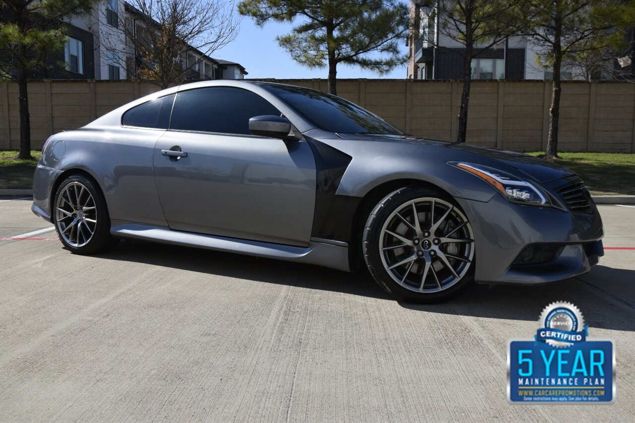 2013 INFINITI G37 IPL 6SPD MANUAL COUPE 76K MILES AFM MODS NICE   - Photo 1 - Stafford, TX 77477