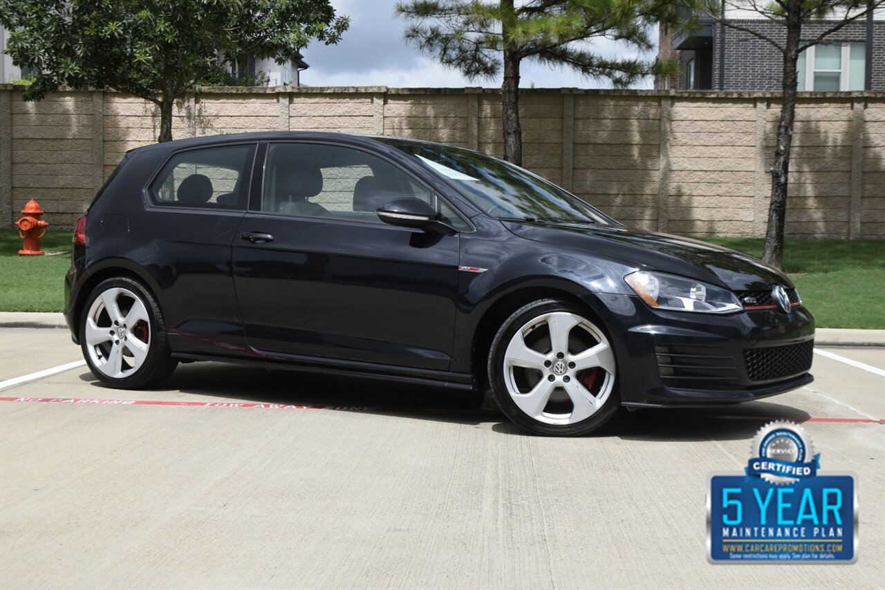 2015 Volkswagen Golf S GTI 6SPD MANUAL HWY MILES FRESH TRADE IN NICE   - Photo 1 - Stafford, TX 77477