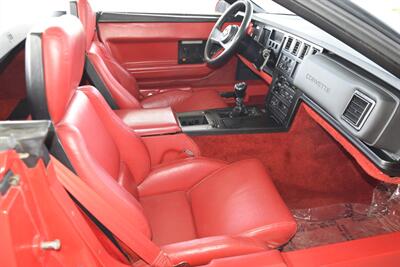 1987 Chevrolet Corvette CONVERTIBLE GREAT CONDITION 6SPD MANUAL 21K MILES   - Photo 26 - Stafford, TX 77477