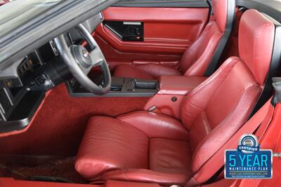 1987 Chevrolet Corvette CONVERTIBLE GREAT CONDITION 6SPD MANUAL 21K MILES   - Photo 25 - Stafford, TX 77477