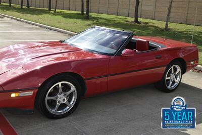 1987 Chevrolet Corvette CONVERTIBLE GREAT CONDITION 6SPD MANUAL 21K MILES   - Photo 7 - Stafford, TX 77477