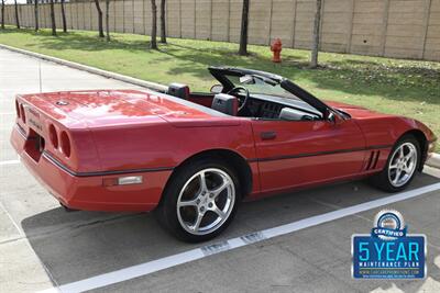 1987 Chevrolet Corvette CONVERTIBLE GREAT CONDITION 6SPD MANUAL 21K MILES   - Photo 14 - Stafford, TX 77477