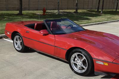 1987 Chevrolet Corvette CONVERTIBLE GREAT CONDITION 6SPD MANUAL 21K MILES   - Photo 6 - Stafford, TX 77477