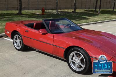 1987 Chevrolet Corvette CONVERTIBLE GREAT CONDITION 6SPD MANUAL 21K MILES   - Photo 6 - Stafford, TX 77477