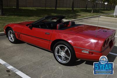 1987 Chevrolet Corvette CONVERTIBLE GREAT CONDITION 6SPD MANUAL 21K MILES   - Photo 13 - Stafford, TX 77477