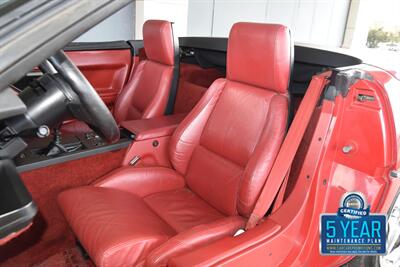 1987 Chevrolet Corvette CONVERTIBLE GREAT CONDITION 6SPD MANUAL 21K MILES   - Photo 27 - Stafford, TX 77477