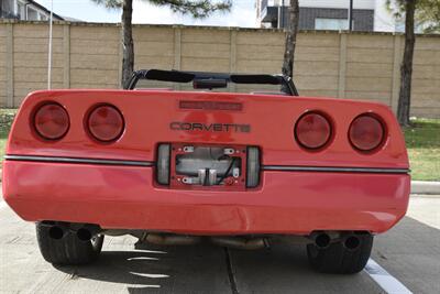 1987 Chevrolet Corvette CONVERTIBLE GREAT CONDITION 6SPD MANUAL 21K MILES   - Photo 20 - Stafford, TX 77477