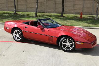 1987 Chevrolet Corvette CONVERTIBLE GREAT CONDITION 6SPD MANUAL 21K MILES   - Photo 21 - Stafford, TX 77477