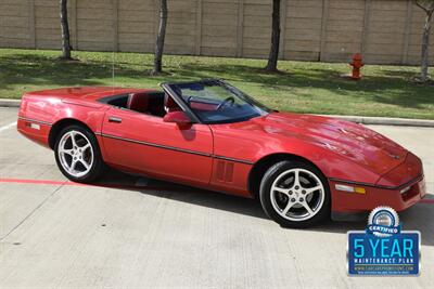 1987 Chevrolet Corvette CONVERTIBLE GREAT CONDITION 6SPD MANUAL 21K MILES   - Photo 21 - Stafford, TX 77477