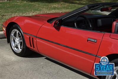 1987 Chevrolet Corvette CONVERTIBLE GREAT CONDITION 6SPD MANUAL 21K MILES   - Photo 17 - Stafford, TX 77477