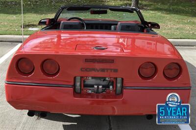 1987 Chevrolet Corvette CONVERTIBLE GREAT CONDITION 6SPD MANUAL 21K MILES   - Photo 19 - Stafford, TX 77477