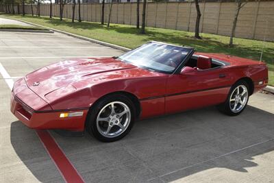 1987 Chevrolet Corvette CONVERTIBLE GREAT CONDITION 6SPD MANUAL 21K MILES   - Photo 5 - Stafford, TX 77477