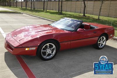 1987 Chevrolet Corvette CONVERTIBLE GREAT CONDITION 6SPD MANUAL 21K MILES   - Photo 5 - Stafford, TX 77477