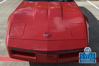 1987 Chevrolet Corvette CONVERTIBLE GREAT CONDITION 6SPD MANUAL 21K MILES   - Photo 12 - Stafford, TX 77477