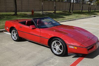 1987 Chevrolet Corvette CONVERTIBLE GREAT CONDITION 6SPD MANUAL 21K MILES   - Photo 4 - Stafford, TX 77477