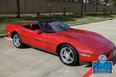 1987 Chevrolet Corvette CONVERTIBLE GREAT CONDITION 6SPD MANUAL 21K MILES   - Photo 4 - Stafford, TX 77477