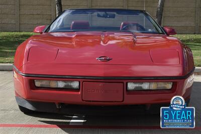 1987 Chevrolet Corvette CONVERTIBLE GREAT CONDITION 6SPD MANUAL 21K MILES   - Photo 3 - Stafford, TX 77477