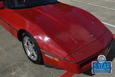1987 Chevrolet Corvette CONVERTIBLE GREAT CONDITION 6SPD MANUAL 21K MILES   - Photo 11 - Stafford, TX 77477